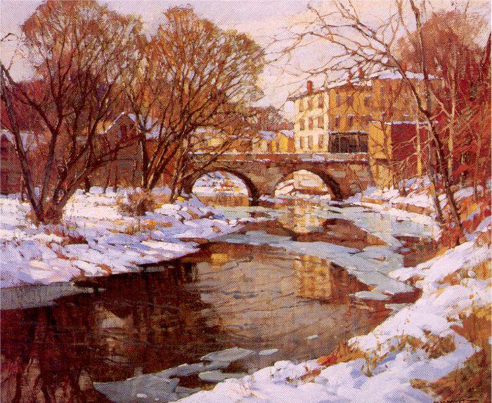 Mulhaupt, Frederick John Choate Bridge, Winter